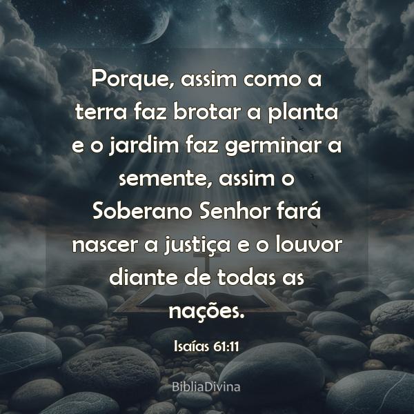 Isaías 61:11