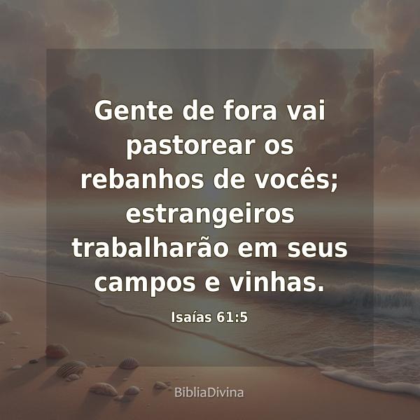 Isaías 61:5