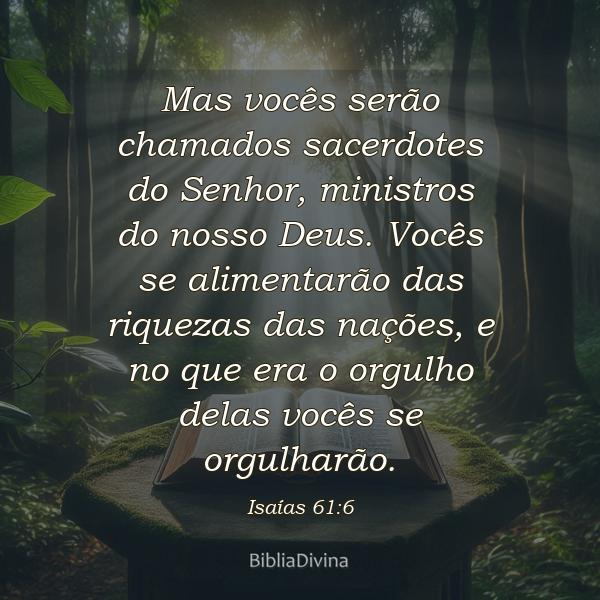 Isaías 61:6