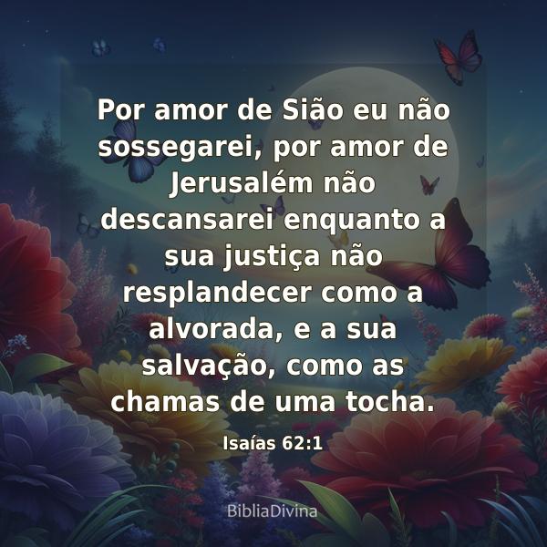 Isaías 62:1