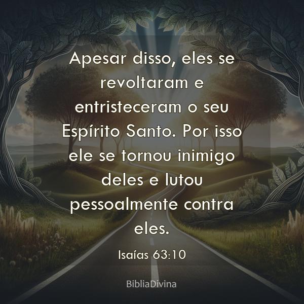 Isaías 63:10