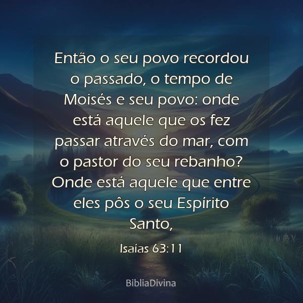 Isaías 63:11