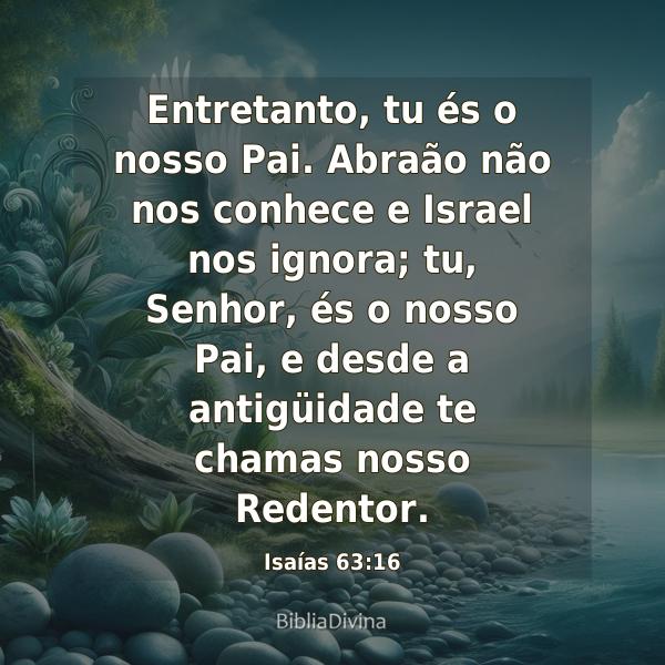 Isaías 63:16