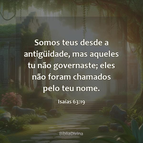 Isaías 63:19