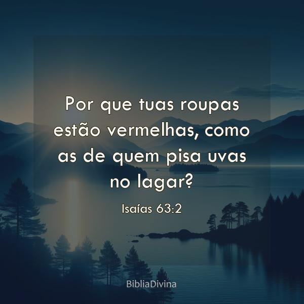 Isaías 63:2