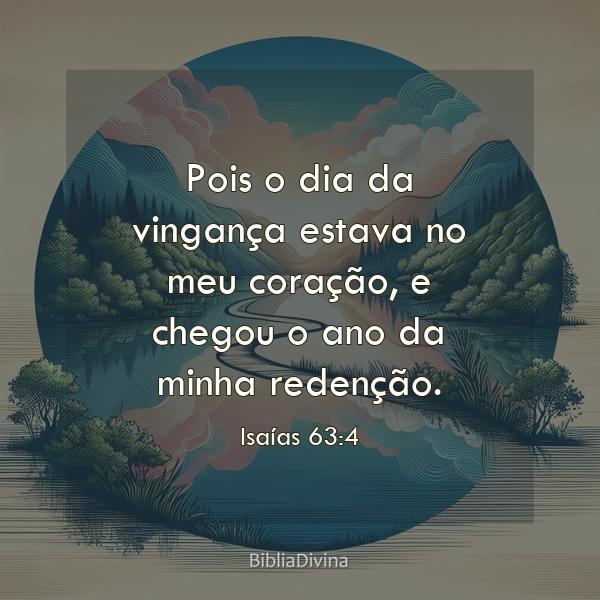 Isaías 63:4