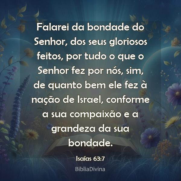 Isaías 63:7