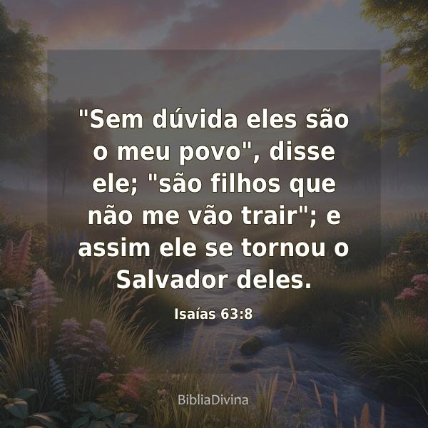 Isaías 63:8