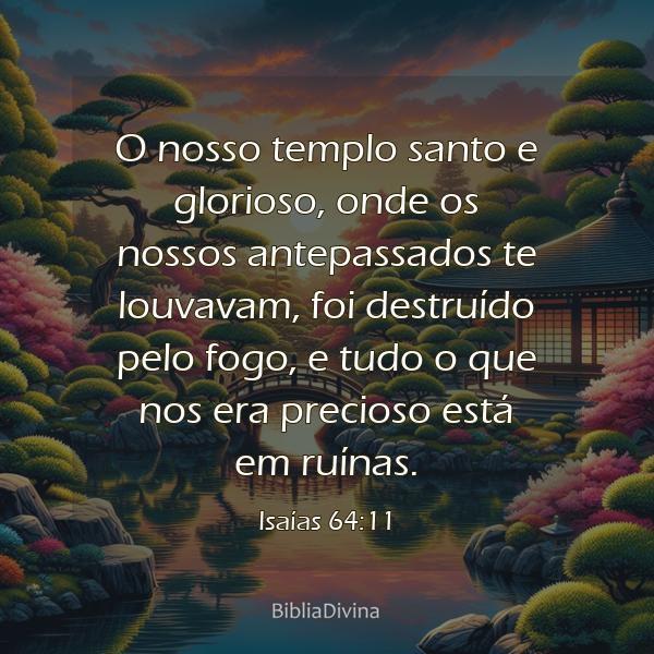 Isaías 64:11