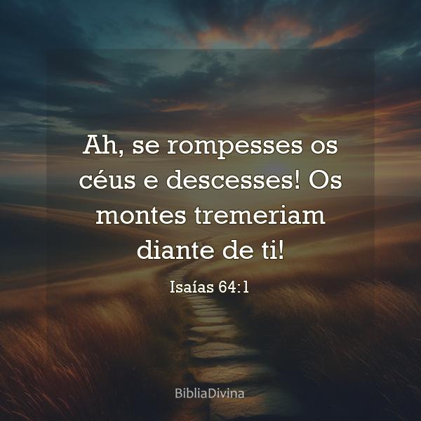 Isaías 64:1