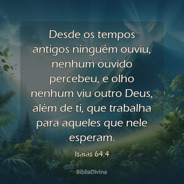 Isaías 64:4