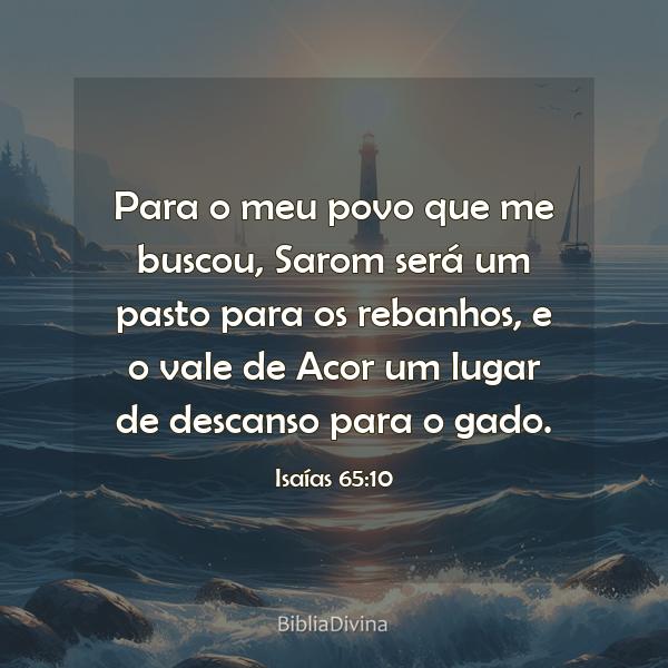 Isaías 65:10