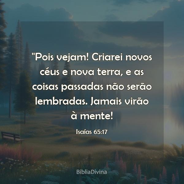 Isaías 65:17