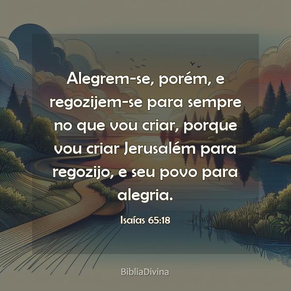 Isaías 65:18