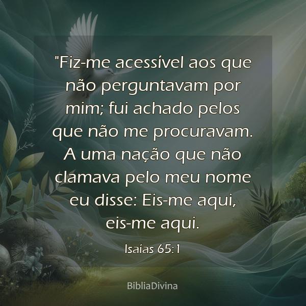 Isaías 65:1