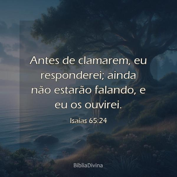 Isaías 65:24