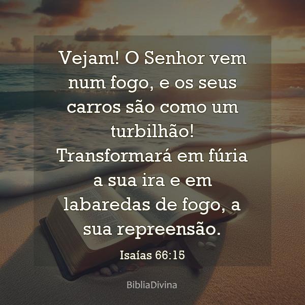 Isaías 66:15