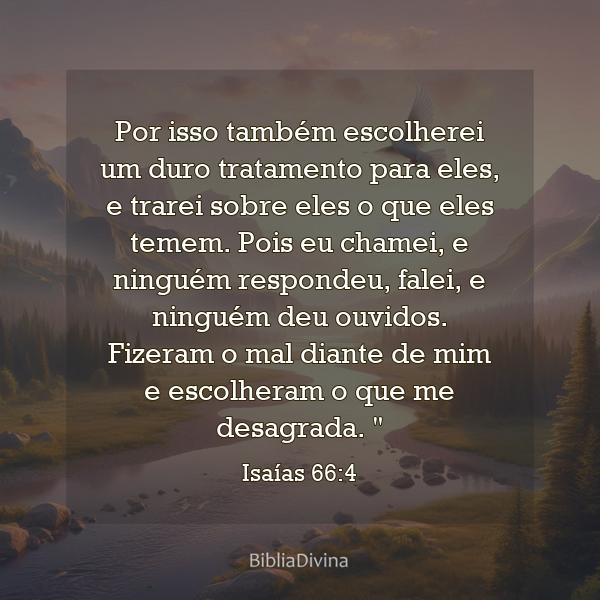 Isaías 66:4