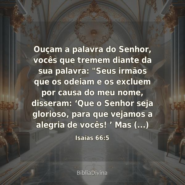 Isaías 66:5