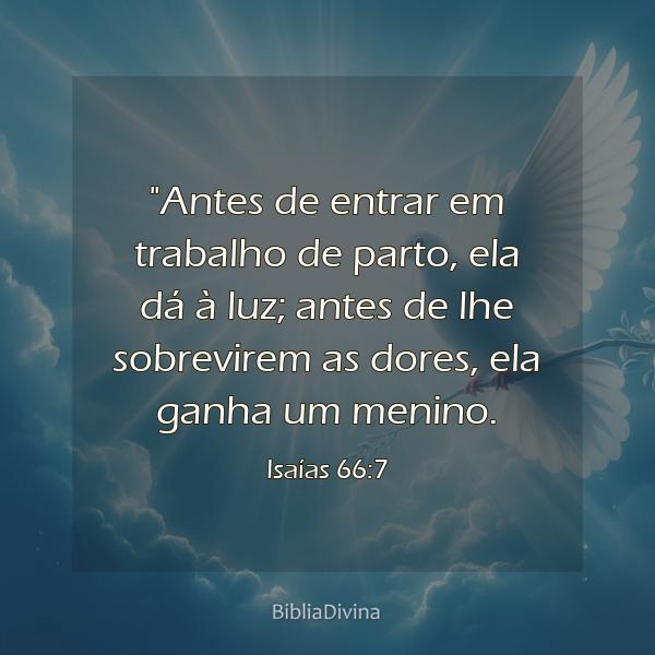 Isaías 66:7