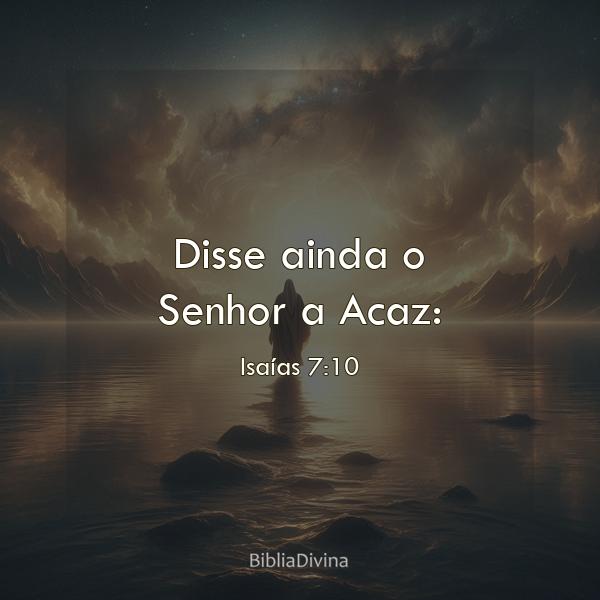 Isaías 7:10