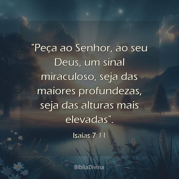 Isaías 7:11