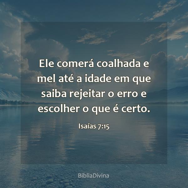 Isaías 7:15