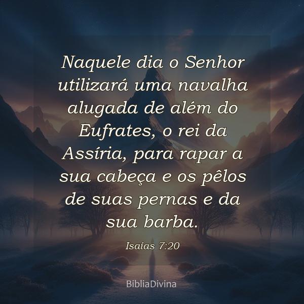 Isaías 7:20