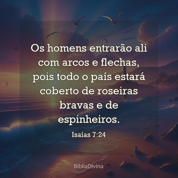 Isaías 7:24