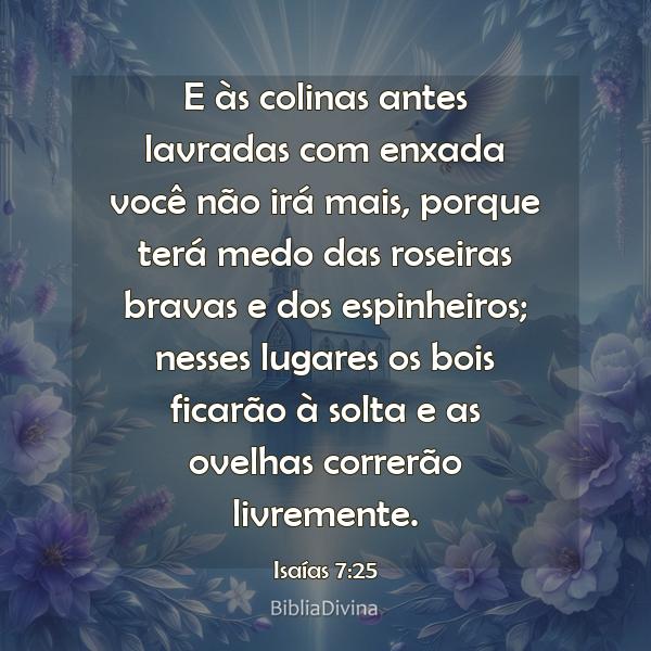 Isaías 7:25