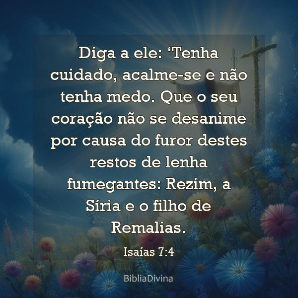 Isaías 7:4