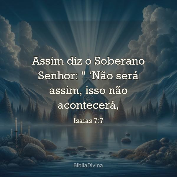 Isaías 7:7