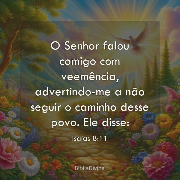 Isaías 8:11