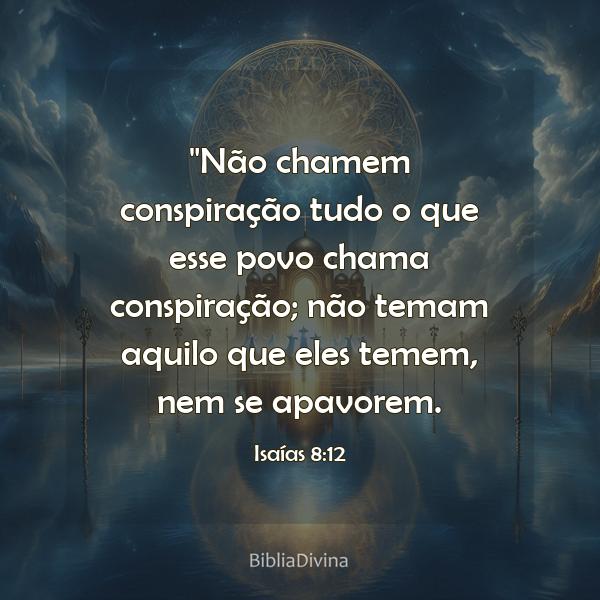 Isaías 8:12