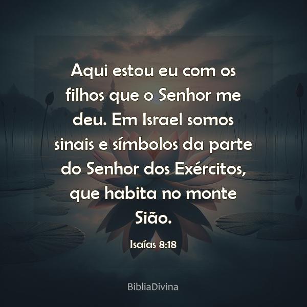 Isaías 8:18