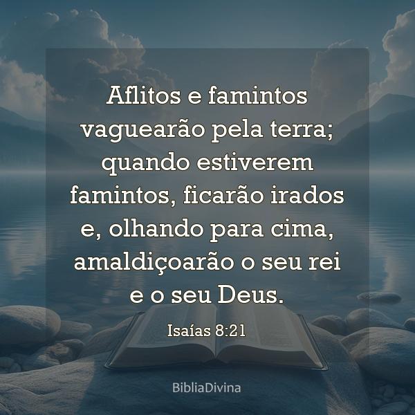 Isaías 8:21