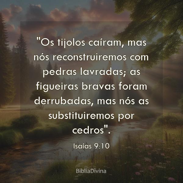 Isaías 9:10