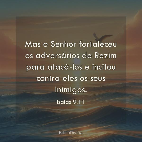 Isaías 9:11