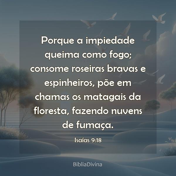 Isaías 9:18