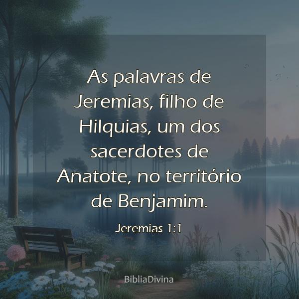 Jeremias 1:1