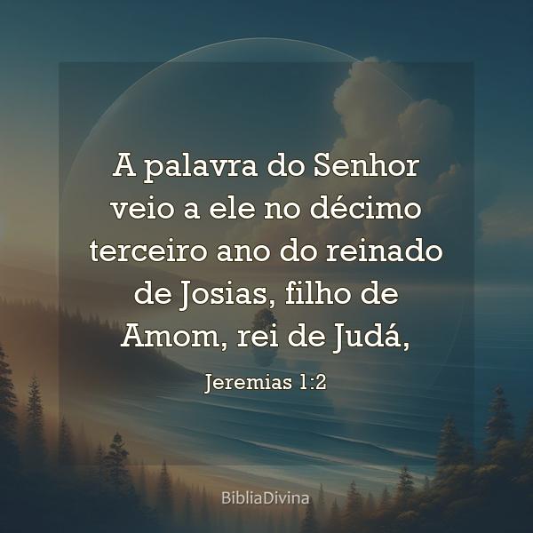 Jeremias 1:2