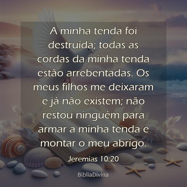 Jeremias 10:20