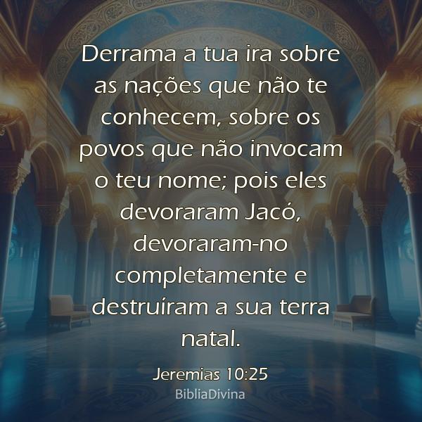 Jeremias 10:25