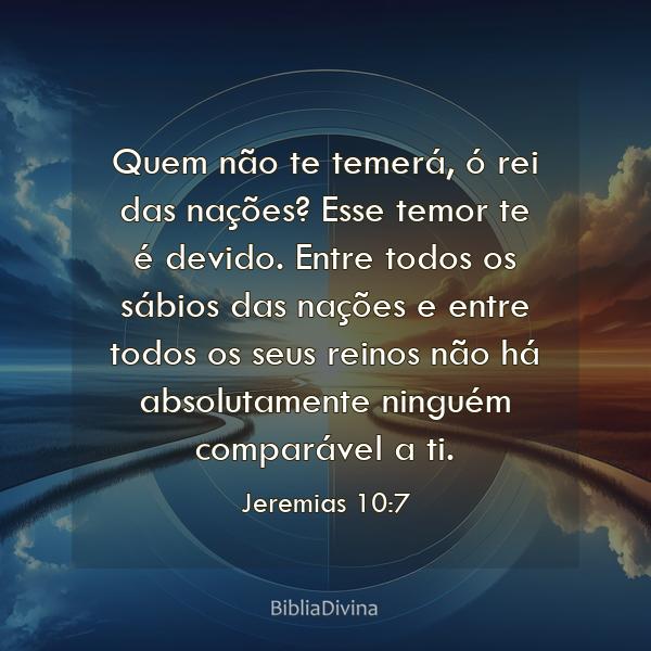 Jeremias 10:7