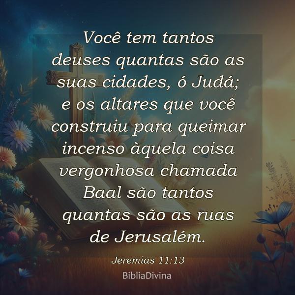 Jeremias 11:13