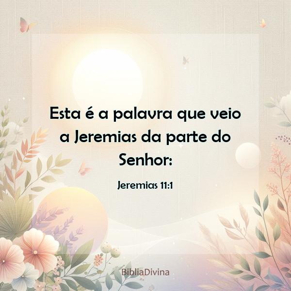 Jeremias 11:1