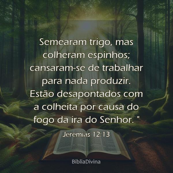 Jeremias 12:13