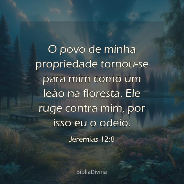 Jeremias 12:8