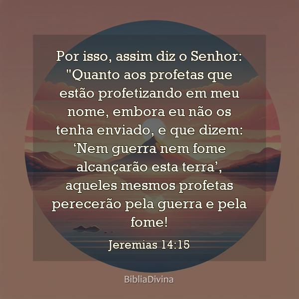 Jeremias 14:15