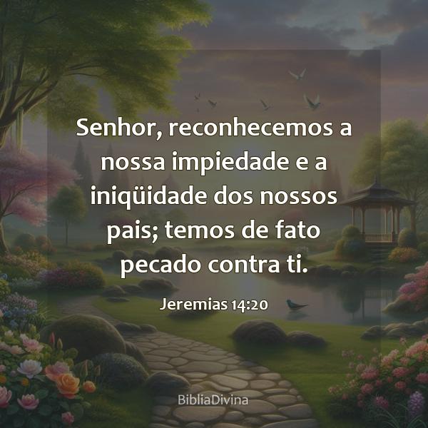 Jeremias 14:20